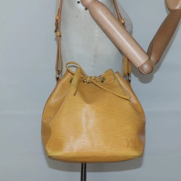 LOUIS VUITTON Epi Petit Noe Shoulder Bag Yellow M44109 LV Auth sw1355 - Picture 15 of 16